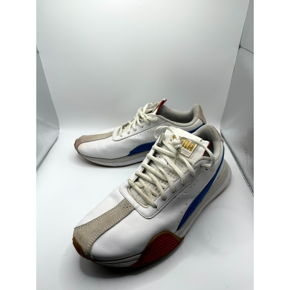 Puma Turin_0 367794-01 Men's 7.5 Sneakers White Turkish Sea Skateboard Shoes